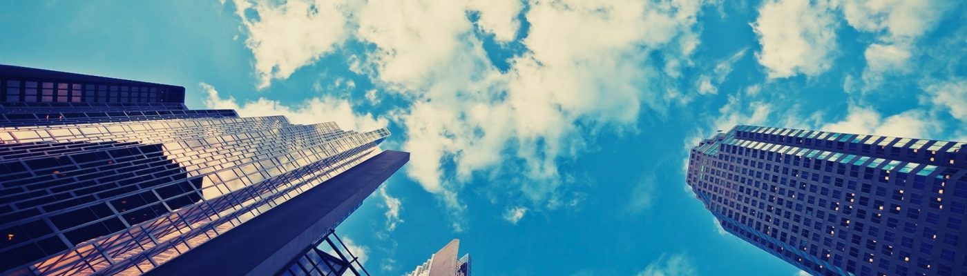 skyscrapers-blue-sky-view-wide